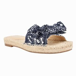 Nine West Bow Espadrille Slippers Blauw Nederland | KNP-325940